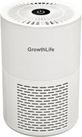 Small Air Purifier Personal Desktop Air Purifier 3-in-1 Filters One-Button Operation for Dust Smoke Odors Quiet for Office Bedroom Hotel White (Product Dimensions 4.8 x 4.8x 7.2 inch)
