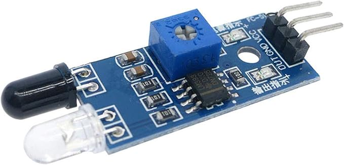 10 Pieces IR Infrared Obstacle Avoidance Sensor Module for Arduino Smart Car Robot 3-Wire Reflective Photoelectric for Arduino Smart Car Robot
