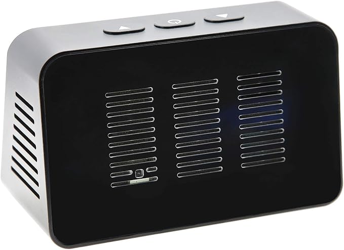 9 in 1 Air Quality Detector Smart Air Quality Monitor for AQI, PM2.5, PM1.0, PM10, Formaldehyde (HCHO), TVOC, Temperature, Humidity, Time/Date/Alarm Multifunction (Model AMT097)