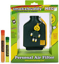 100% Authentic Smoke Buddy Bundled with Two Exclusive Destroyer Plastics Odor Proof Tubes One Large One Small (Smoke Buddy Mega, Green)