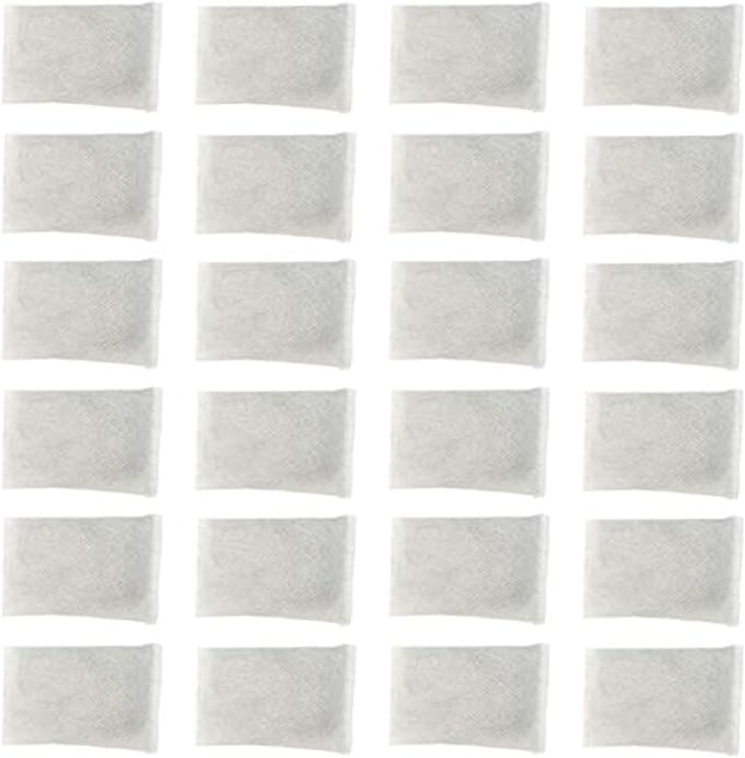 Green Piece® 24 Pack of Activated Charcoal Water Filter Replacements (MADE IN THE USA) - Perfect For Megahome and Most Countertop Water Distillers