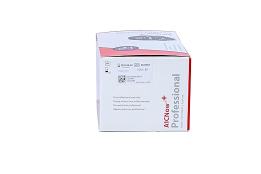 A1CNow+, Hba1c Blood Monitor w/ Sampler, 10 Test Kit