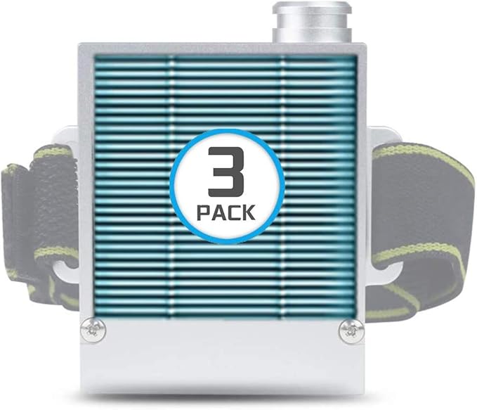 3 Pcs Replacement Filters for Airpro Rechargeable Electrical Air Purifying (AM99)