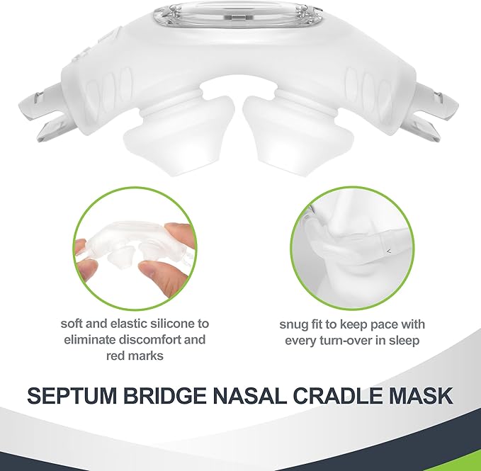 Replacement P30i Pillow Cushion Large Nasal Supplies for P30i, Ultra-Compact Cradle for Comfortable Wearing, Supplied
