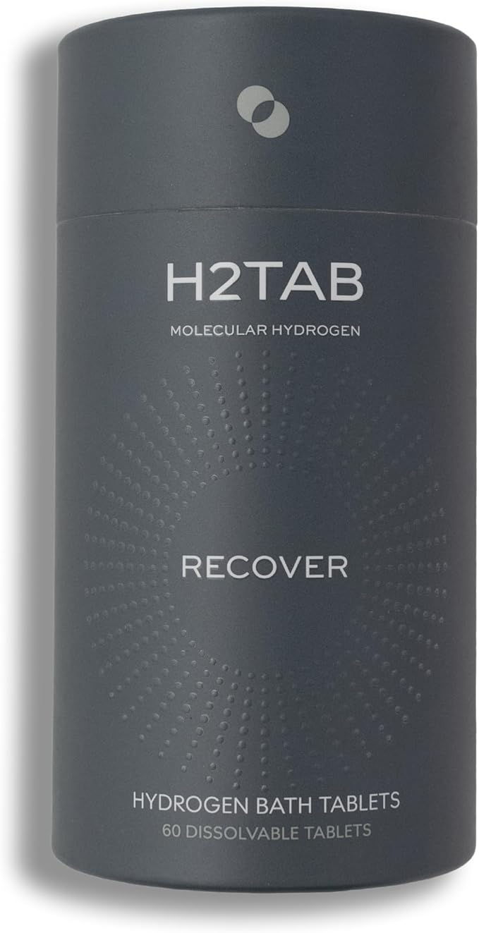 Molecular H2TAB Hydrogen Bath Tablets – 60 Count – Fragrance-Free Bath Bombs for Muscle Relief, Skin Hydration & Oxidative Stress Support – Magnesium-Based Antioxidant Detox Bath