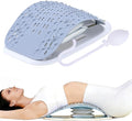 Back Stretcher with Manual Airbag – Lower Back Pain Relief, Adjustable Lumbar Support Board, Effortless Airbag.