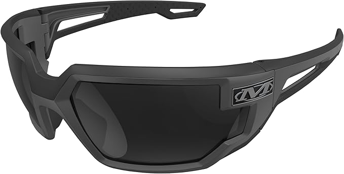 Mechanix Wear: Vision Type-X Safety Glasses with Advanced Anti Fog, Scratch Resistant, Black Frame, Protective Eyewear, Lightweight Glasses, Ventilated Temples, For Outdoor Use (Smoke Lens)