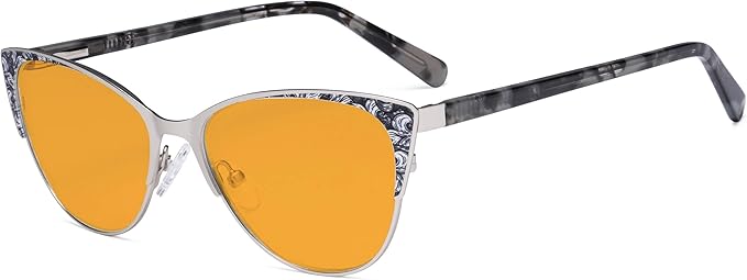 Eyekepper Oversize Ladies Butterfly Design Blue Light Glasses -Computer Screen Eyegalsses Women