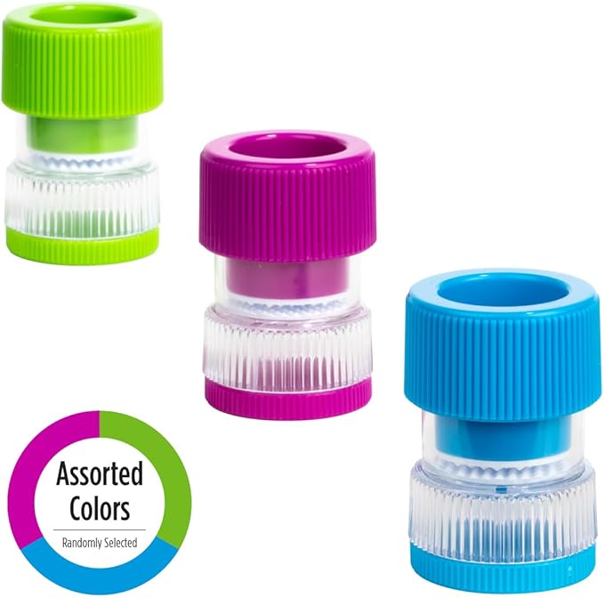 EZY DOSE Pill Crusher, Crushes Pills, Vitamins, Tablets, Storage Compartment, Removable Drinking Cup, Portable Design, Designed for Travel, Color May Vary, BPA Free (Pack of 2)
