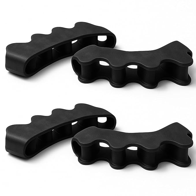 Toe Separators for Men and Women, 2PCS Toe Spacers for Foot Pain Relief, Bunion Corrector & Hammer Toe Straightener, Doctor Recommended Toe Spreaders for Alignment, Mobility & Foot Health