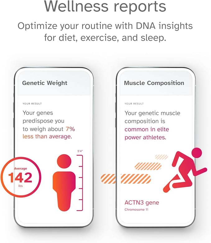 23andMe Health + Ancestry Service: DNA Test Kit, FDA-Authorized Reports, Genetic Test, Health Predispositions, Carrier Status, Family Tree (Before You Buy See Important Test Info Below)
