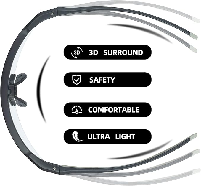 ROCKBROS Photochromic Sports Sunglasses for Men Women Cycling UV Protection