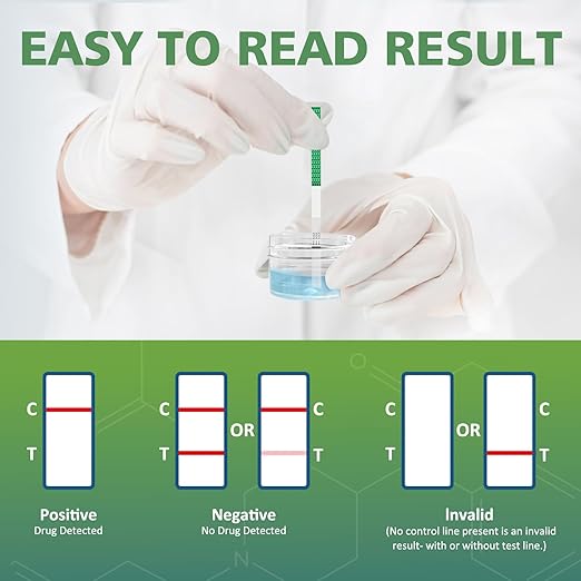 [10 Pack] Fentanyl Test Strips - Rapid Safety Test by Carethetic