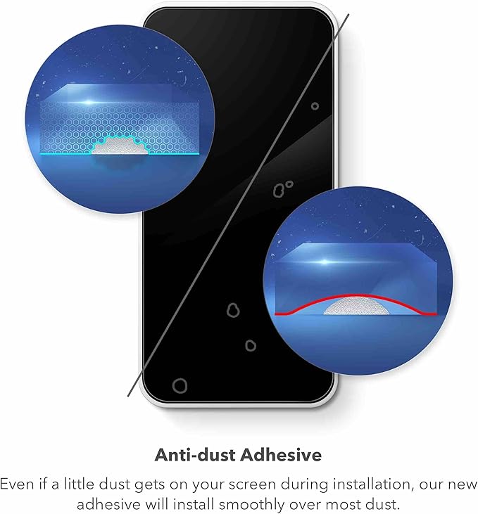 ZAGG XTR2 Screen Protector for iPhone 14 Pro - Glass, Dynamic Island Compatible, with New Anti-reflective Technology, Anti-dust installation, InvisibleShield, Ultra Strong Hexiom Impact Technology