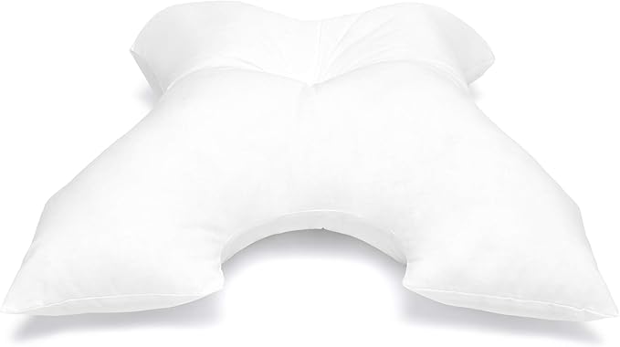 CPAP Pillow by Pillows with a Purpose - Standard Size - Unqiue Design with Contoured Cut-Outs - Hypoallergenic with Cover Included