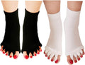 Toe Separator Yoga Gym Sports Massage Foot Alignment Socks 2 Pairs