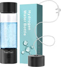 Hydrogen Water Bottle, 2025 Upgraded SPE/PEM Technology-3 Minutes Hydrogen Rich, Portable Athletic Performance, Hydration System for Home, Office, Fitness Travel, Sports, Drinking (Black)