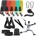 Baseball Resistance Trainer,Training Aid for Baseball Softball Pitchers,Interchangeable Grips to Build Arm Strength,Arm Bands for Baseball Players,Baseball Throwing Trainer,Great to Warm-Up