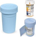Pilli CVS Pill Bottle Decorative & Functional Cover for CVS Prescription Bottles – Prescription Pill Bottle and Cap Cover – Durable Silicone – Medication Cover – Reusable (Light Blue)