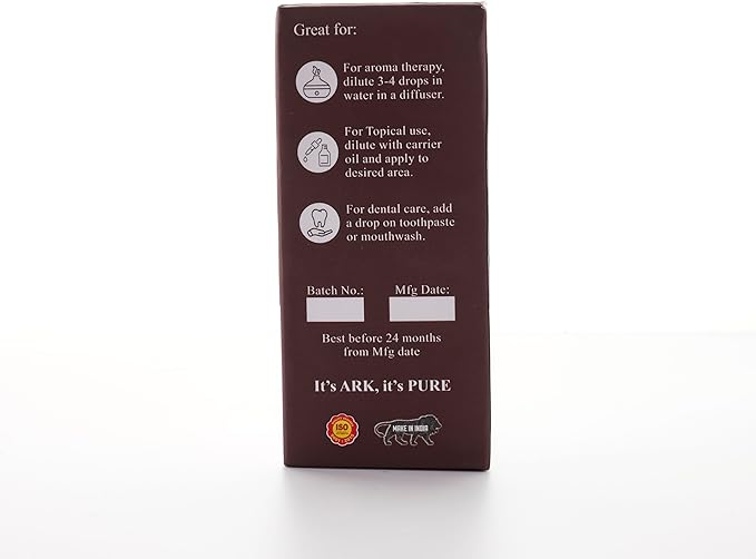 100% Pure Essential Oil | Premium Grade | Made in India (1 Fl Oz | 30 ML, Clove)