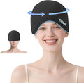 Migraine Relief Cap,Full Head Ice Hat Hot & Cold Gel Compress Pack with Face and Eye Mask,Headache Ice Pack Head Wrap for Hangover, Fever, Puffy Eyes,Tension, Sinus, Stress Relief