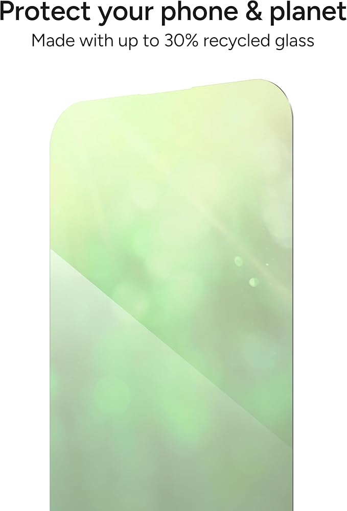 ZAGG XTR4 Screen Protector for iPhone 17e/ 16e/ 14/13/ 13 Pro - 11x Stronger Tempered Glass, Blue Light Filtration, Anti-Reflective Technology, Graphene Reinforced, InvisibleShield, Easy Installation
