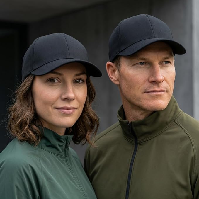 Lambs HAVN EMF-Proof Cap - Wavestopper™ Silver Tech - Blocks 99% of EMF from WiFi, 5G, Phones, Bluetooth - Faraday Hat, Soft, Breathable, Adjustable - Black, Unisex Design for All-Day Comfort.