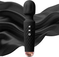 Personal Massager - 4H Max Runtime & Ultra-Quiet - Waterproof - 20 Modes 8 Speeds for Deep Tissue Back Massage, Post-Workout Recovery and Neck Muscle Relaxation（LX-Blcak）