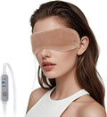 Heated Eye Mask, Graphene USB Warm Compress for Dry Eyes, Blepharitis, Stye and MGD Relief, 3 Temperature Levels with Washable Cover, Adjustable Strap
