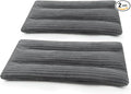 Microwave Heating Pad 6 x 12 Heating Pad Microwave, Microwave Bean Bag Heating Pad for Neck and Shoulders, Moist Heat Pack Pillow Warm Compress for Muscles, Joints, Abdomen (Dark Gray) - 2 Pack