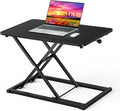 Standing Desk Converter Adjustable Height, 23.6" x 13.4" Keyboard Riser for Stand Up Desk Riser, Ergonomic Computer Keyboard Stand for Desktop, Sit Stand Workstations for Home Office Study Room