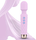 Personal Massager, Handheld Wireless Massager, Waterproof and Portable, 20 Speeds 8 Patterns Cordless Massagers for Neck, Back Pain, Leg and Hand Pain & Sports Recovery, Purple
