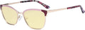 Eyekepper Ladies Butterfly Design Blue Light Glasses - Computer Screen Eyegalsses Women