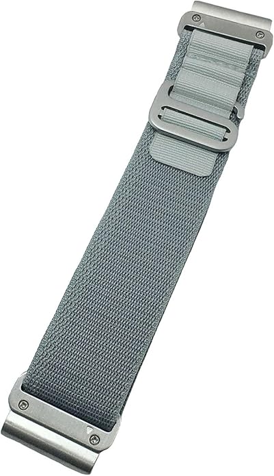Custom Fit by Wrist Size, Small & Large Wrists, for Garmin Nylon Watch Band –– Compatible with QuickFit 20mm / 22mm / 26mm, Fenix 7, Instinct 2X, Forerunner, Epix, Tactix, MARQ, quatix, Approach