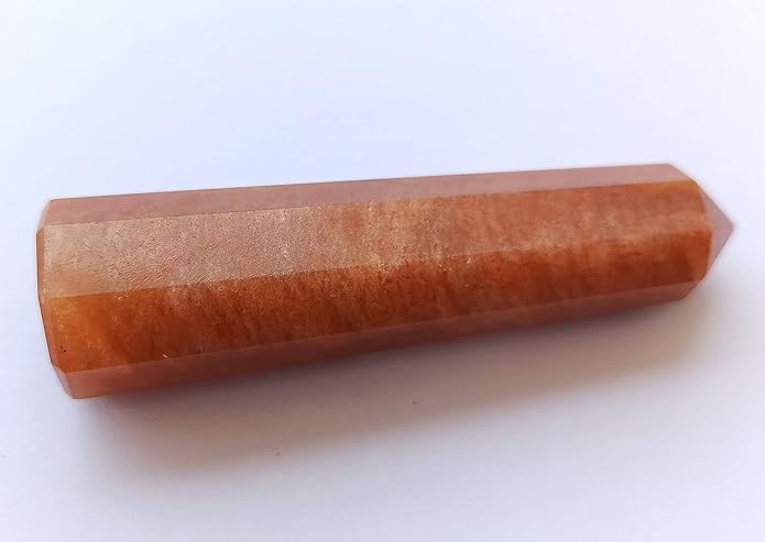 WholesaleGemShop 3 Inch Gemstones Obelisk Tower Jumbo Facet Aura Rock Crystal Natural Polished Earth Wand Spirit