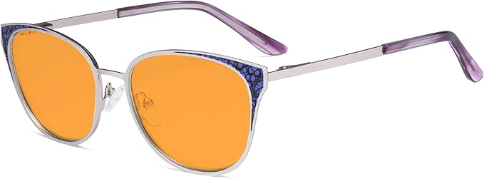 Eyekepper Oversize Butterfly Design Blue Light Glasses - Computer Screen Eyegalsses Women