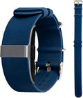 Silicone Loop Strap Compatible with Hume Health Band, Soft Silicone Replacement Band Adjustable Clasp Buckle Closure Strap Wristband for Fitness Tracker & Activity Monitor
