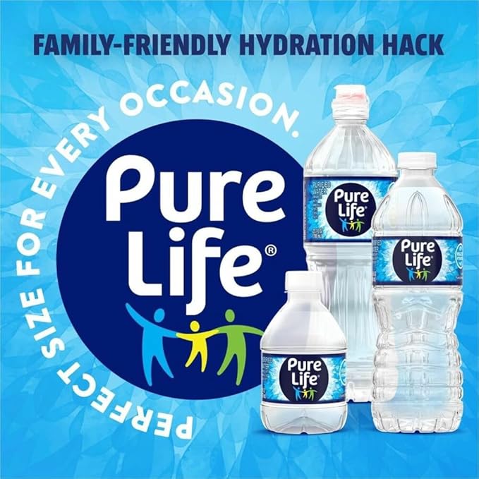 Pure Life Distilled Water, Kosher, 128 Fluid Ounce (Pack of 6)