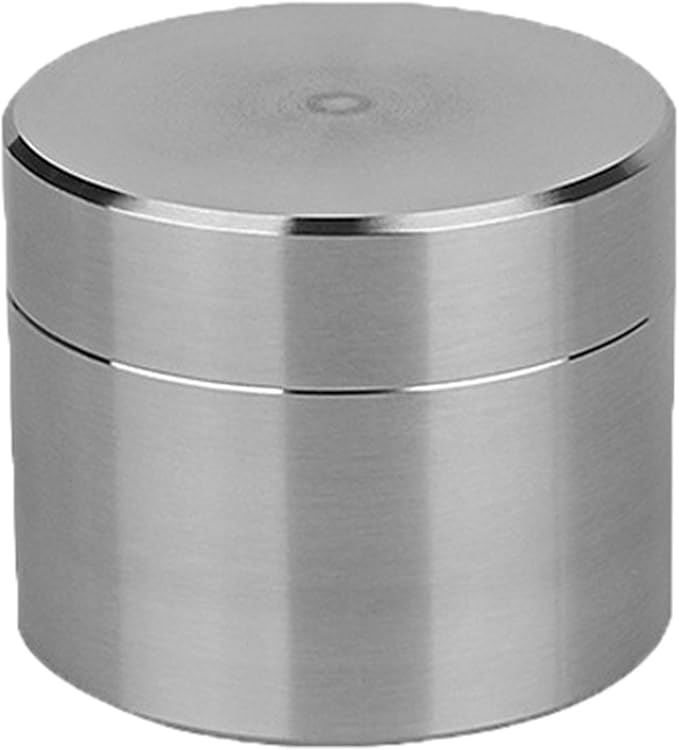 awakentti Stainless Steel Pill Case, Waterproof Pill Storage Box Travel, Larger Capacity, Advanced Protection, Travel Pill Organizer for Storing Daily Pill, Supplement (S)