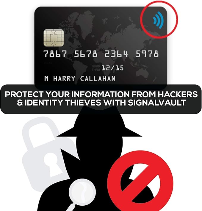 SignalVault Credit & Debit Card Protector - As Seen On Shark Tank