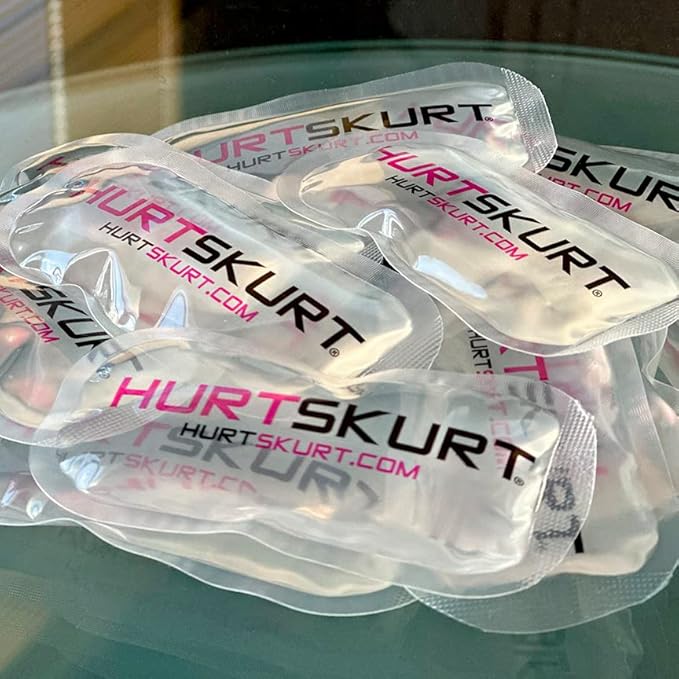 HurtSkurt® SoftGel 12-Pack Extra Gel Packs for Hot & Cold Therapy – Reusable Soft Gel Ice Packs for HurtSkurt® Sleeves, Muscle Pain Relief, Workout Recovery & Injury Treatment