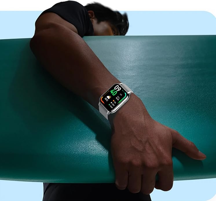 Harikiri 22mm Silicone Bands Compatible with Popglory/Fitpolo/FITVII/Gydom/Woneligo/ENOMIR/TOOBUR/Veryfit/Poounur/RUIMEN,Quick Release Watch Strap for Men Women
