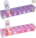 APEX 7-Day Pill Organizer, Ultra Bubble-Lok, 1 Organizer (Pack of 2)