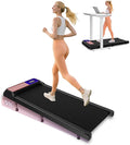 Under Desk Treadmill,Walking Pad with 5% Incline，Treadmills for Home & Office, 2.5HP Portable Treadmill with Remote Control and LED Display
