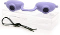 Super Sunnies EVO Flex UV Eye Protection, FDA Compliant, Tanning Bed Goggles, Red Light Theraphy Eyeshields with Case