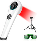 Cold Laser Therapy Device – Dual Wavelength 4×808nm & 14×650nm Red Light Therapy Wand, Handheld Infrared Light Therapy for Humans & Pets, Red Light Therapy for Body, Joint, Back, Knee, Muscle