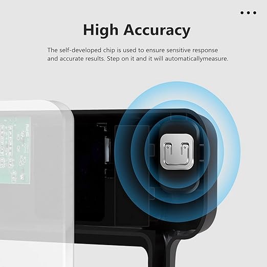 NUTRI FIT Digital Bathroom Scale for Body Weight, Bath Scale for Accurate Weight Watching with Large LCD Display, Most Accurate for The Elderly Safe Home Use, 330 lbs