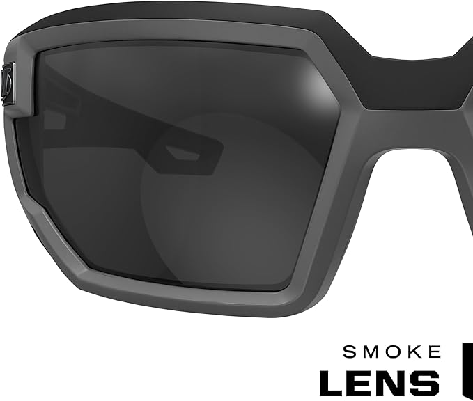 Mechanix Wear Type-X Smoke Lens Safety Glasses - Anti-Fog Polycarbonate Industrial Safety Glasses - Ventilated Temples & Scratch-Resistant Lenses - Grey Frame - 2 Pack