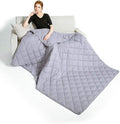 Diamond Weighted Blanket - 48''72''15LB - Calm, Sleep Better and Relax Naturally. Multiple Sizes and for Adult and Kids11