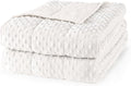 Mr. Sandman Weighted Blanket for Adults, Heavy Blanket for Woman,Man Sleeping/Calm, Soft and Cozy Weighted Throw Blankets, Machine Washable, 60 x 80in, 20 lbs, White